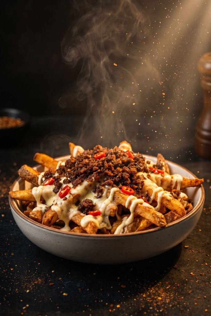 Crispy Tapa Loaded Fries - TAPA FLAKES